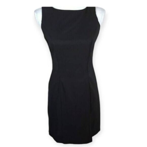 BE SMART BLACK DRESS SZ.3/4 EUC - Picture 3 of 6